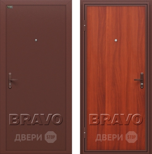 Дверь Bravo Инсайд эконом (Внутреннее открывание) в Клине