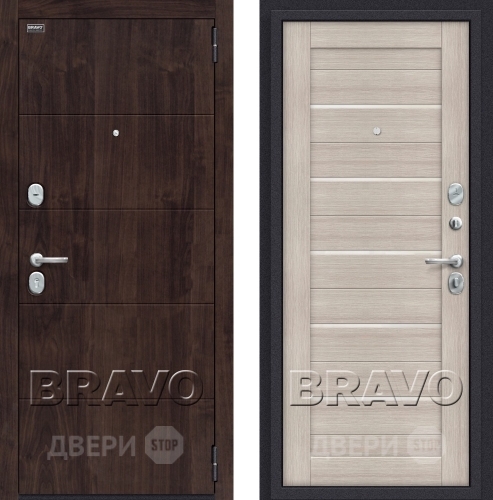 Дверь Bravo Оптим Прайм Капучино в Клине