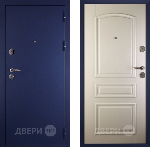 Входная металлическая Дверь Сударь 3 Синий Бархат в Клине