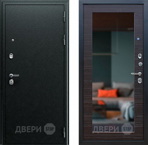 Дверь АСД Next-1 с зеркалом Венге поперечный в Клине