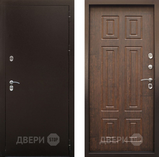 Входная металлическая Дверь Сибирь Термо-Maxi тиковое дерево в Клине