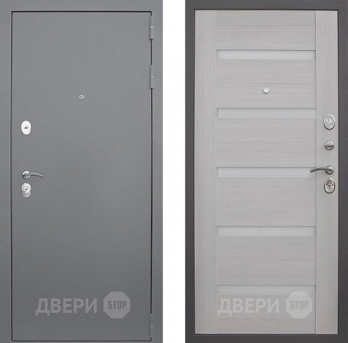 Входная металлическая Дверь Снедо Люкс Белая Лиственница 3К в Клине