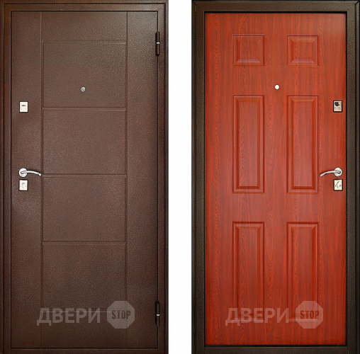 Входная металлическая Дверь Форпост Модель 73 Орех в Клине