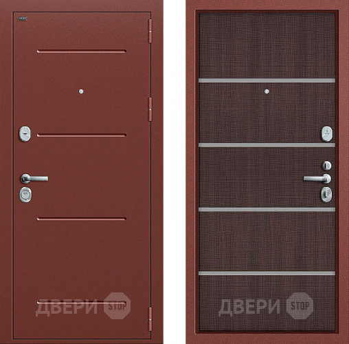 Дверь Groff Т2-204 Wenge Crosscut в Клине