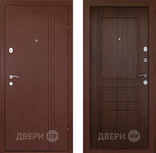 Входная металлическая Дверь Форпост Турин Орех в Клине