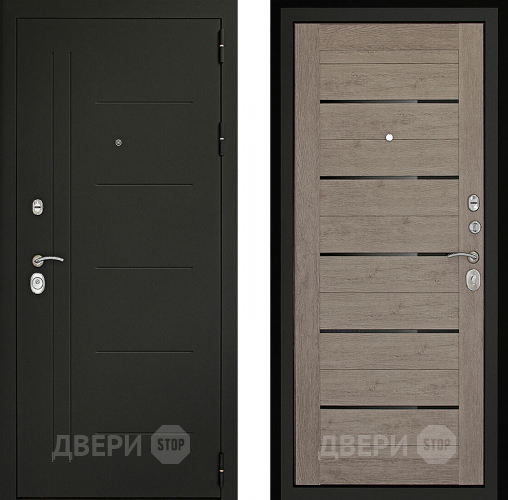 Входная металлическая Дверь (Дверной Континент) Сити - С3К Лиственница серая в Клине