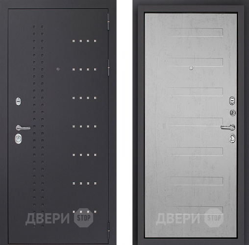 Входная металлическая Дверь (Дверной Континент) Тренто Дуб белый в Клине