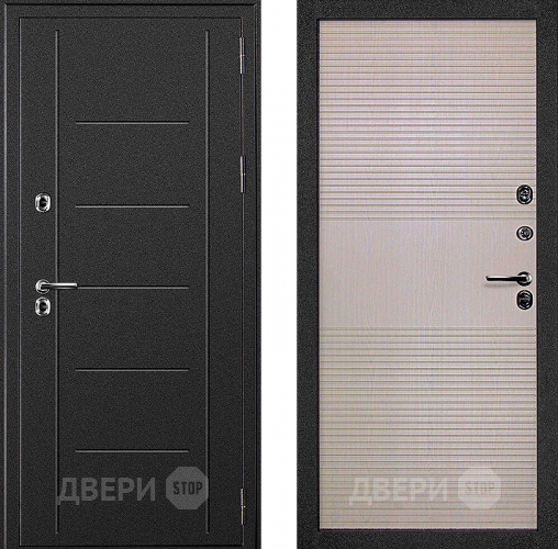 Входная металлическая Дверь Дверной Континент Термаль Беленый дуб в Клине