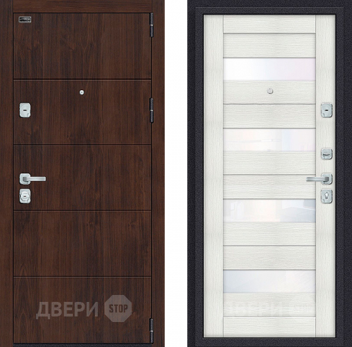 Входная металлическая Дверь Bravo Porta M-3 4/П23 Bianco Veralinga в Клине