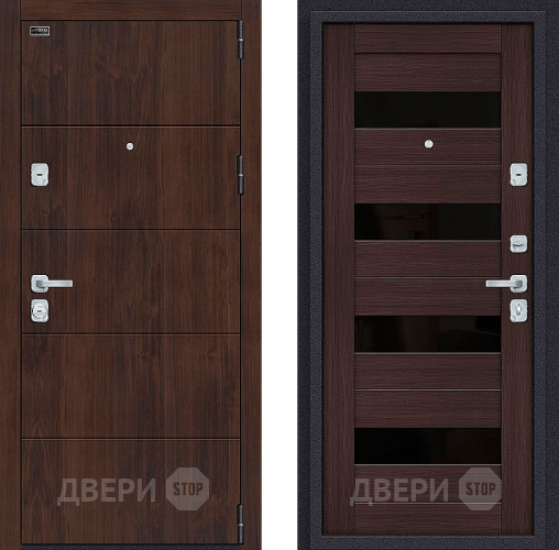 Дверь Bravo Porta M-3 4/П23 Wenge Veralinga в Клине