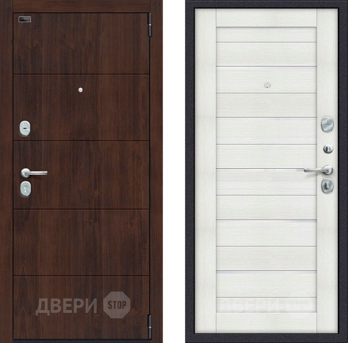 Входная металлическая Дверь Bravo Porta S-3 4/П22 Бьянко в Клине