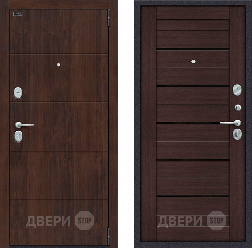 Входная металлическая Дверь Bravo Porta S-3 4/П22 Венге в Клине