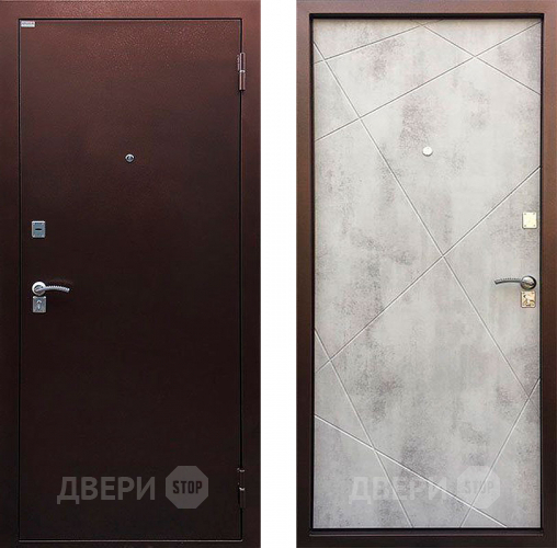 Входная металлическая Дверь Ратибор Рубеж Бетон светлый в Клине