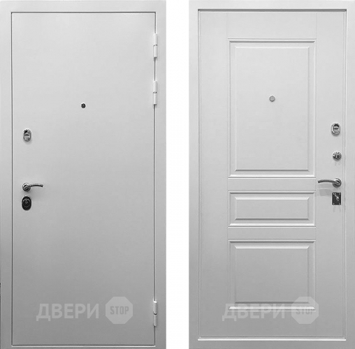 Дверь Ратибор Бланко 3К Белый матовый в Клине