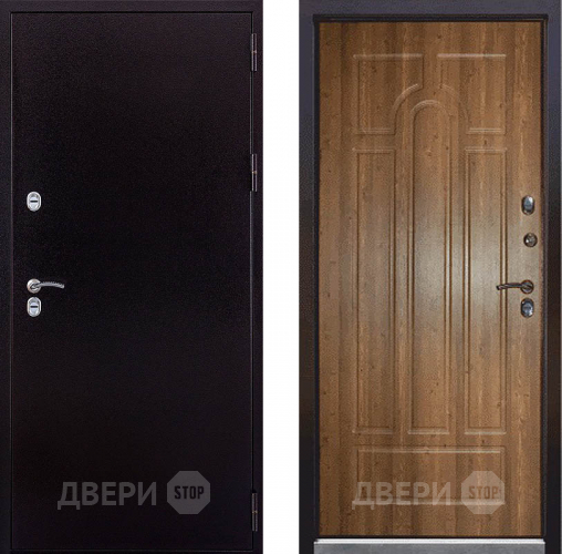 Дверь Заводская Урал Термо Орех Кантри (с терморазрывом) в Клине
