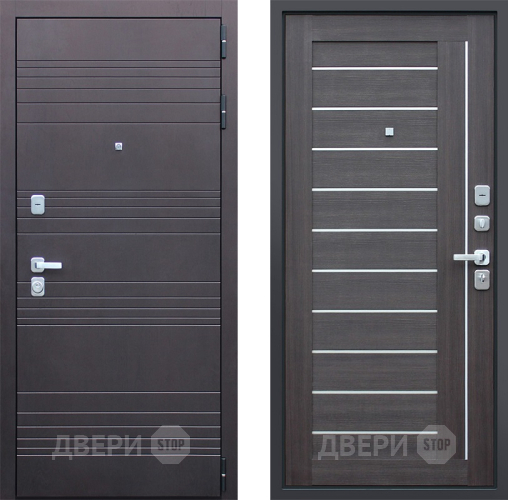 Дверь АСД Дуэт Орех рифленый в Клине