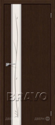 Межкомнатная дверь Глейс-1 Twig (3D Wenge) в Клине