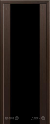 Межкомнатная дверь ProfilDoors 8X венге мелинга (черный триплекс) в Клине