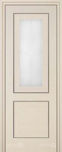 Межкомнатная дверь ProfilDoors 28X эш вайт (узор матовый) в Клине