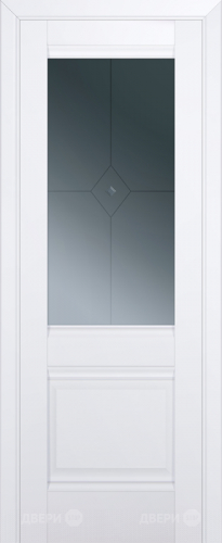 Межкомнатная дверь ProfilDoors 2U аляска (графит) в Клине