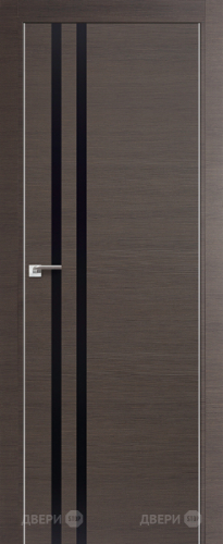Межкомнатная дверь ProfilDoors 19Z грей (черный глянец) в Клине