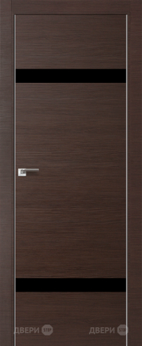 Межкомнатная дверь ProfilDoors 3Z венге кроскут (черный лак) в Клине
