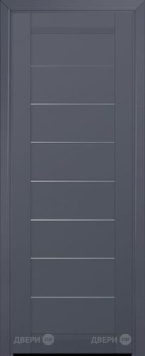 Межкомнатная дверь ProfilDoors 71U антрацит (графит) в Клине