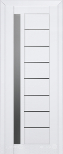 Межкомнатная дверь ProfilDoors 37L белый люкс (графит) в Клине