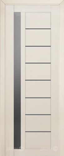 Межкомнатная дверь ProfilDoors 37L магнолия люкс (графит) в Клине