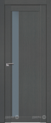Межкомнатная дверь ProfilDoors 2-71 XN Грувд (графит) в Клине