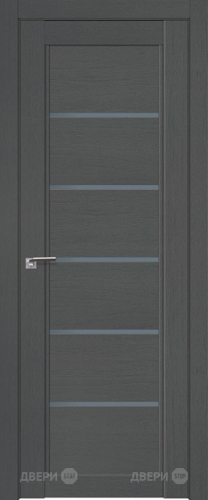 Межкомнатная дверь ProfilDoors 2-76 XN Грувд (графит) в Клине