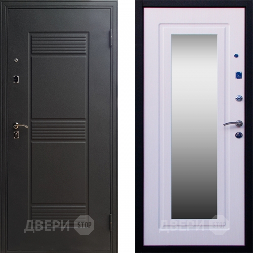 Дверь СТОП ЗЕРКАЛО Ясень Белый в Клине