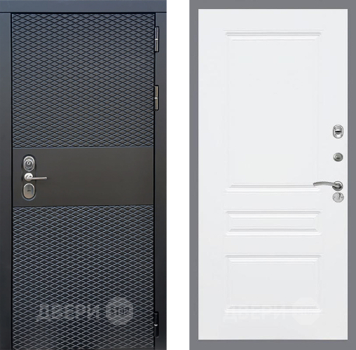 Дверь Стоп БЛЭК CISA ФЛ-243 Силк Сноу в Клине