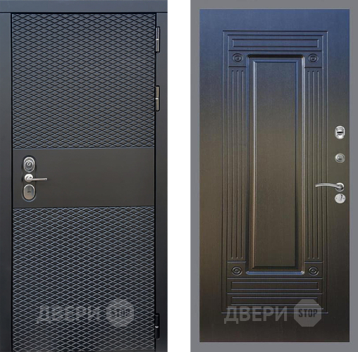 Входная металлическая Дверь Стоп БЛЭК CISA ФЛ-4 Венге в Клине