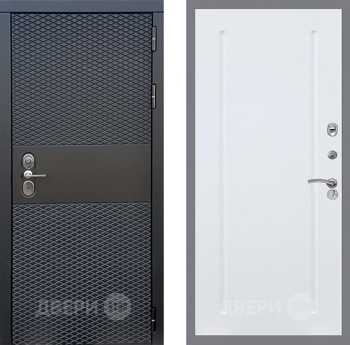 Дверь Стоп БЛЭК CISA ФЛ-68 Силк Сноу в Клине