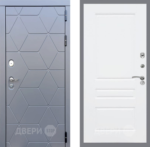 Дверь Стоп КОСМО ФЛ-243 Силк Сноу в Клине