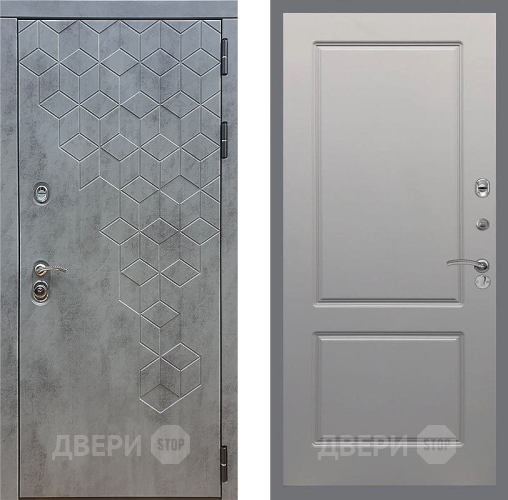 Дверь Стоп БЕТОН ФЛ-117 Грей софт в Клине