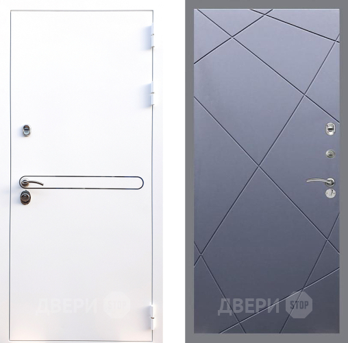 Дверь Стоп Лайн Вайт ФЛ-291 Силк титан в Клине