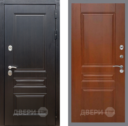 Входная металлическая Дверь Стоп МЕГАПОЛИС ФЛ-243 Итальянский орех в Клине