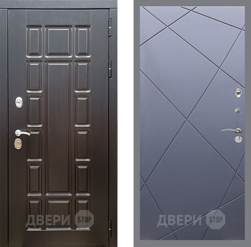 Входная металлическая Дверь Стоп НЬЮ ЙОРК ФЛ-291 Силк титан в Клине