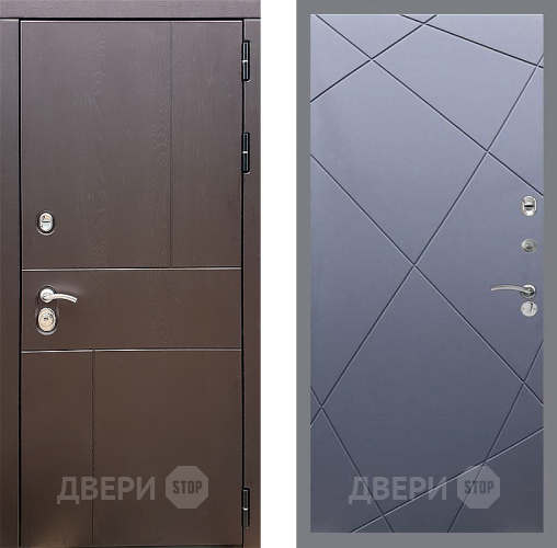 Дверь Стоп УРБАН ФЛ-291 Силк титан в Клине