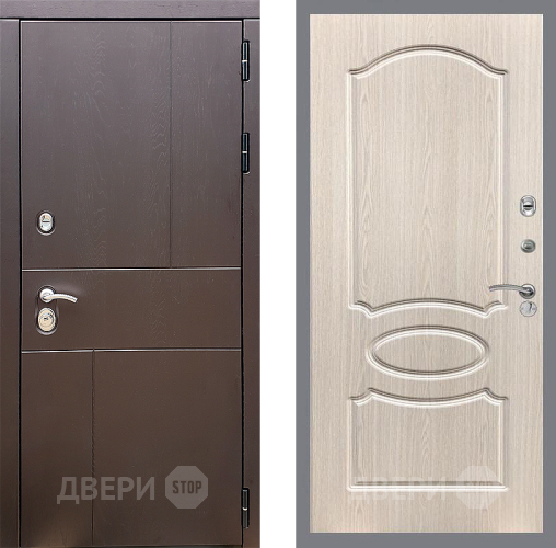Дверь Стоп УРБАН ФЛ-128 Беленый дуб в Клине