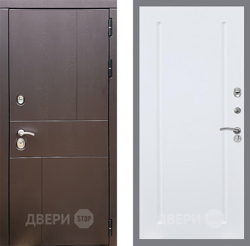 Дверь Стоп УРБАН ФЛ-68 Силк Сноу в Клине