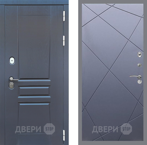 Дверь Стоп ПЛАТИНУМ ФЛ-291 Силк титан в Клине