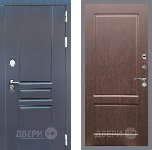Дверь Стоп ПЛАТИНУМ ФЛ-117 Орех премиум в Клине