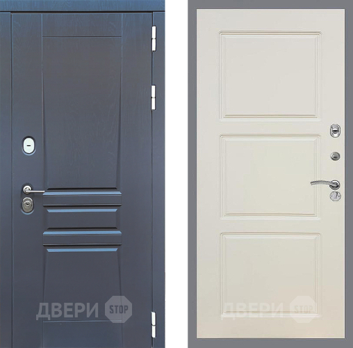 Входная металлическая Дверь Стоп ПЛАТИНУМ ФЛ-3 Шампань в Клине