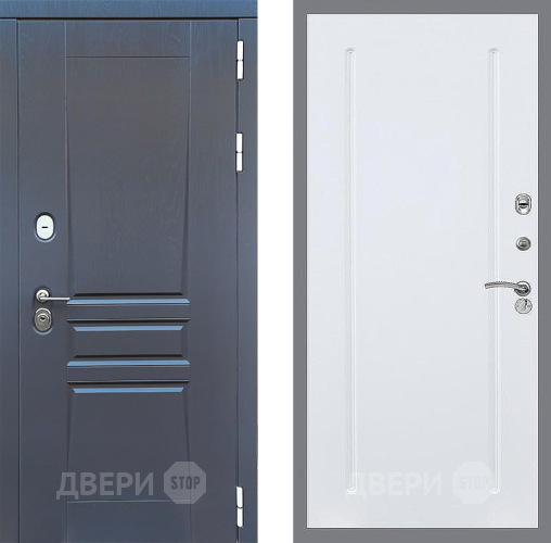 Входная металлическая Дверь Стоп ПЛАТИНУМ ФЛ-68 Силк Сноу в Клине