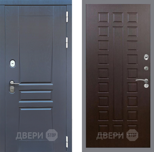 Входная металлическая Дверь Стоп ПЛАТИНУМ ФЛ-183 Венге в Клине