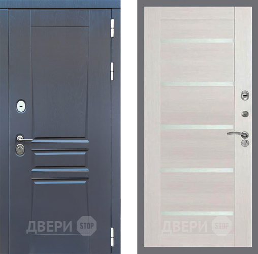 Входная металлическая Дверь Стоп ПЛАТИНУМ СБ-14 Лиственница беж в Клине