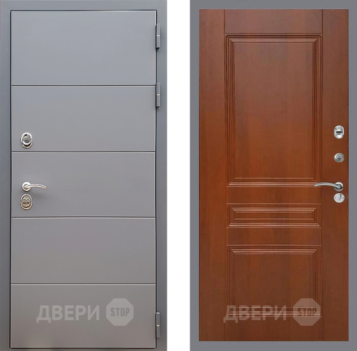 Дверь Стоп АРТ ГРАФИТ ФЛ-243 Итальянский орех в Клине